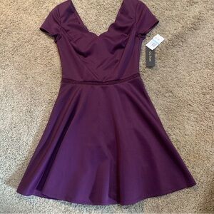 NWT City Studio Purple Cocktail Homecoming Dress 5